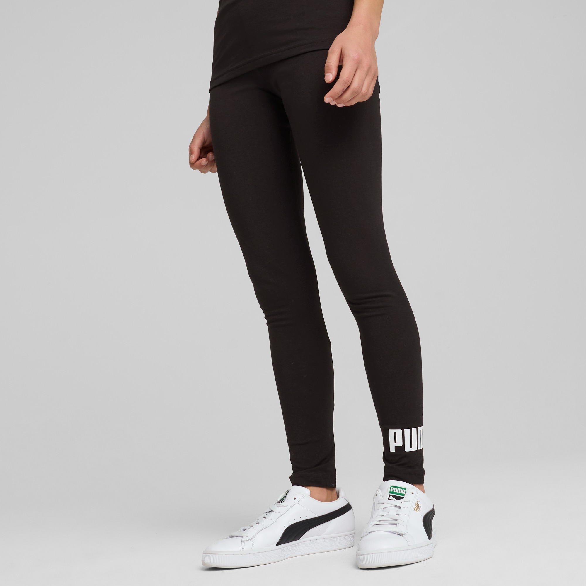 PUMA Leggings »ESS NO. 1 LOGO LEGGINGS G«  für Kinder, Baumwolle