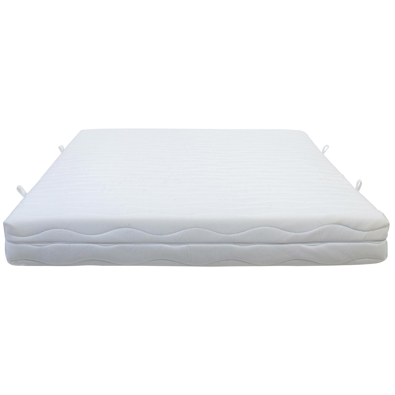Taschenfederkern-Rollmatratze PREMIA - weiß - H2 - 90x200 cm