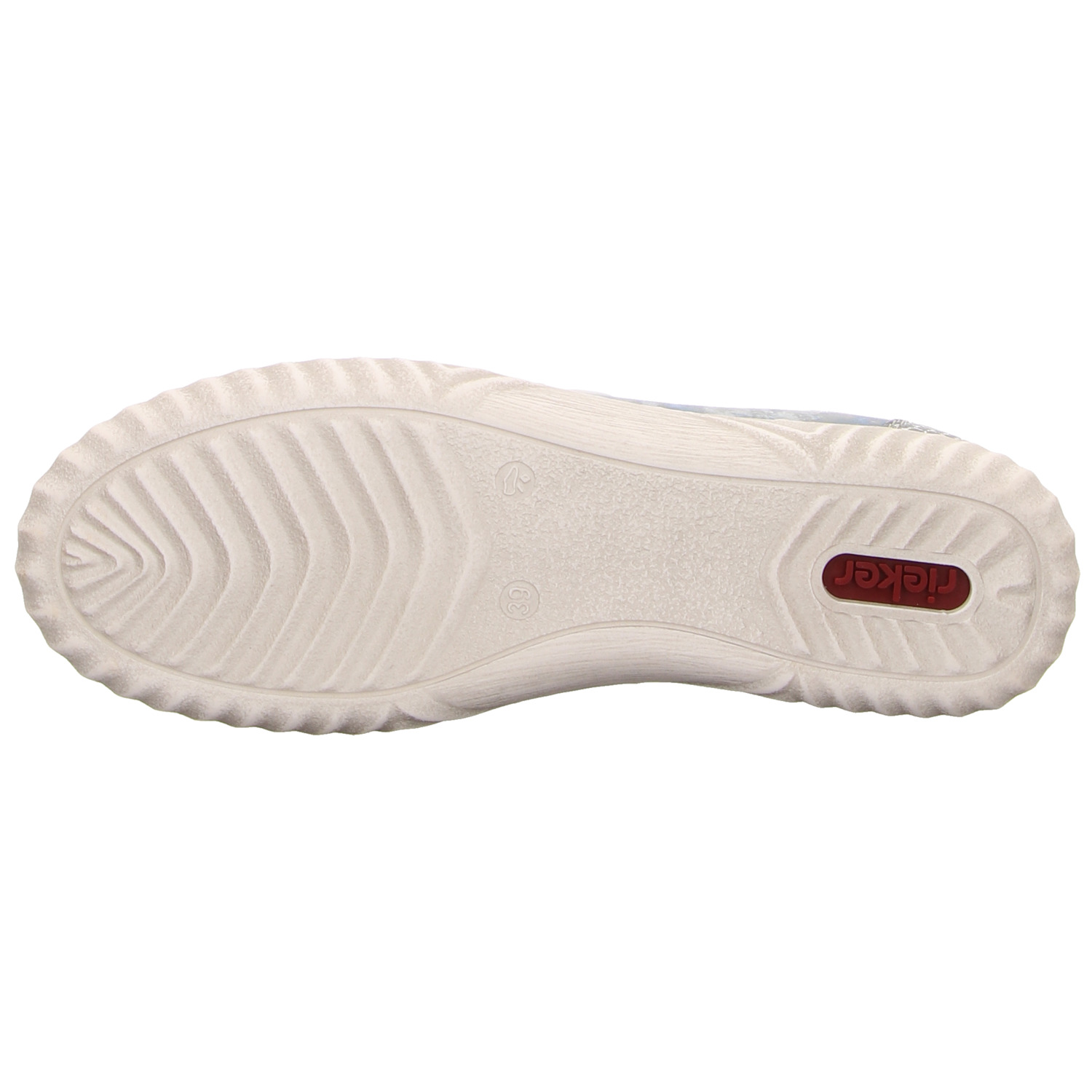 Rieker Schnürhalbschuh blau blau