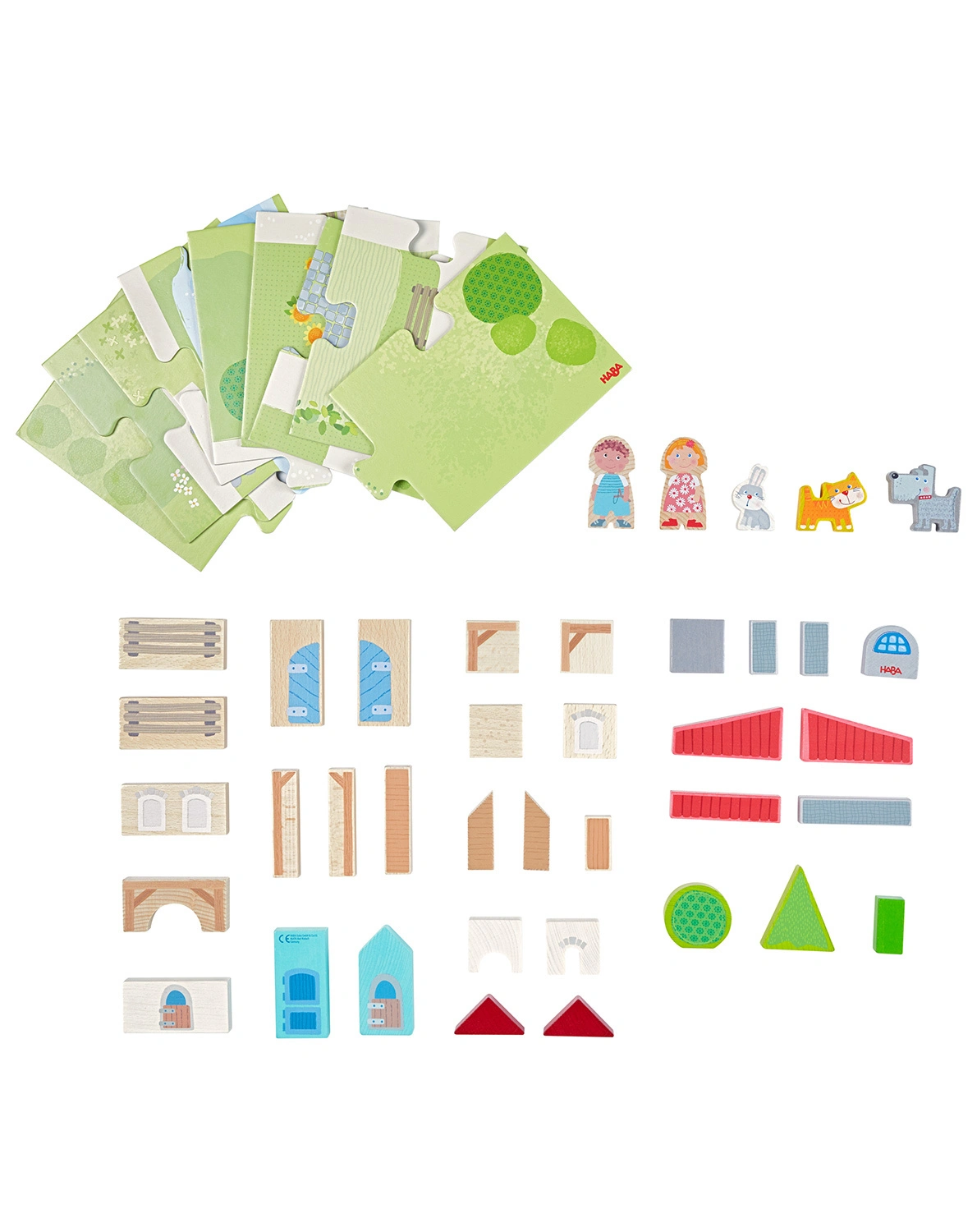 Spielwelt-Puzzle LANDLEBEN 47-teilig