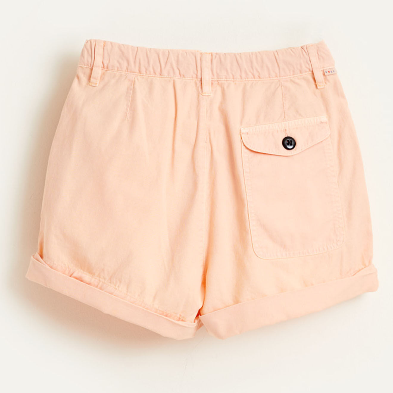 Bellerose Short Aby en Coton mélangé rose saumon