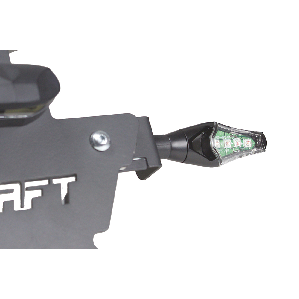 Chaft - Clignotants LED Hecker Noir / Fumé