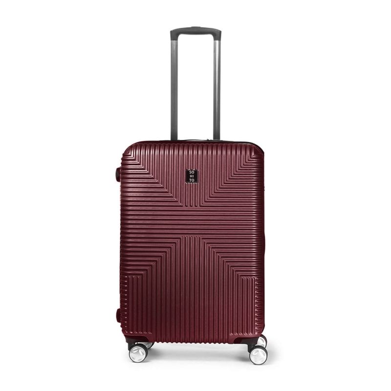 Valise rigide Takai Extensible 67 cm Burgundy
