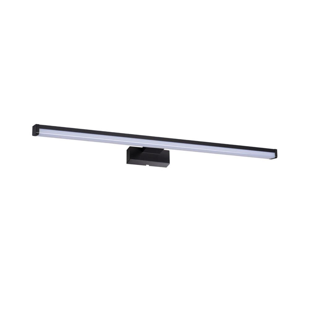 LED spiegellamp Asten in zwart 12W 850lm IP44