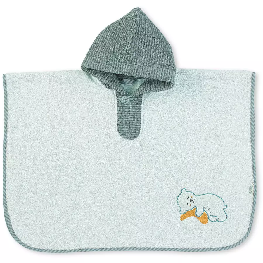 Sterntaler Badeponcho Ben hellgrün