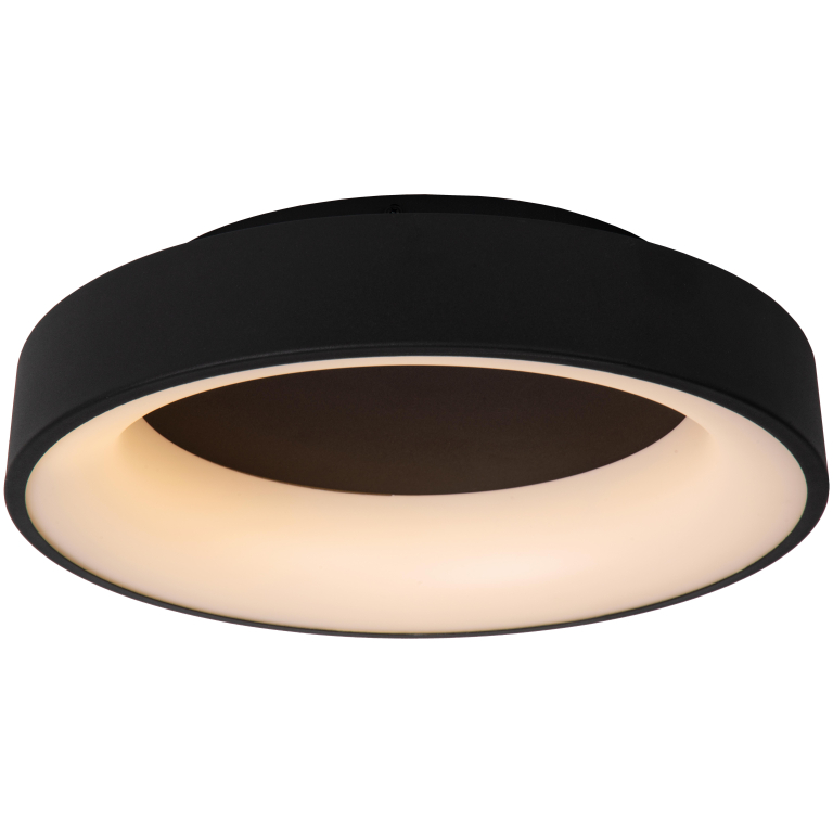 Lucide Mirage plafondlamp LED Ø45 zwart