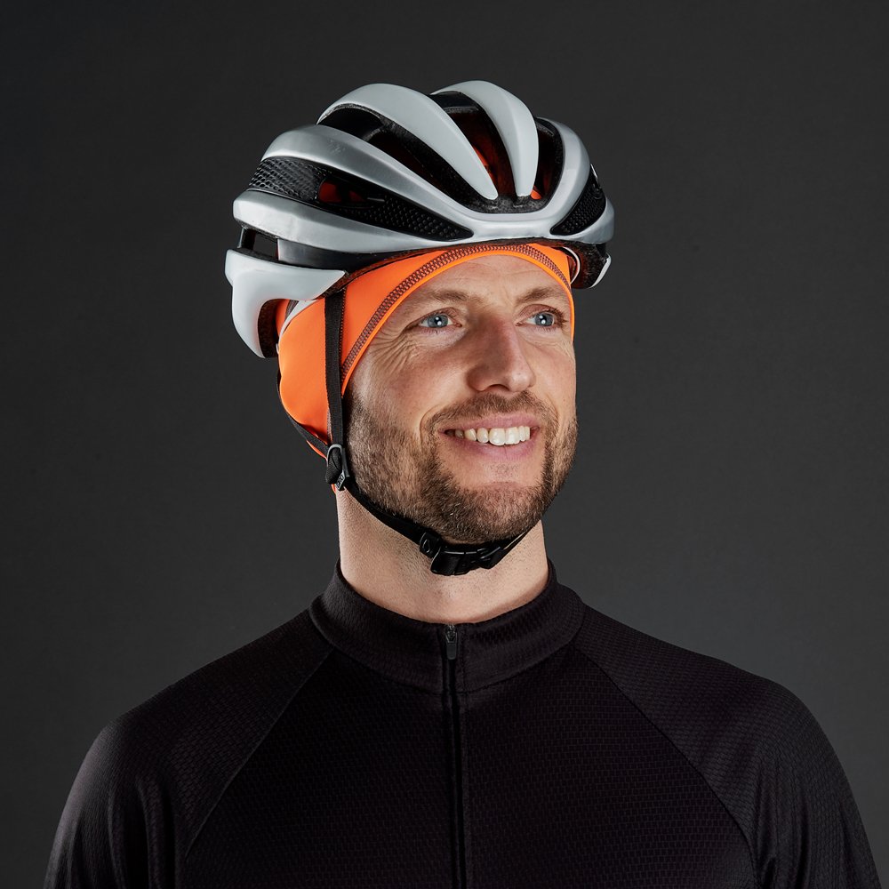 GripGrab Hi-Vis Skull cap hjelmhue Orange