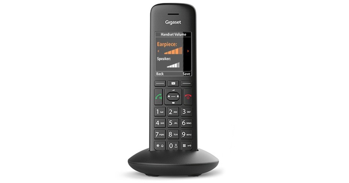GigasetC570 HX analoge telefoon  (Zwart)