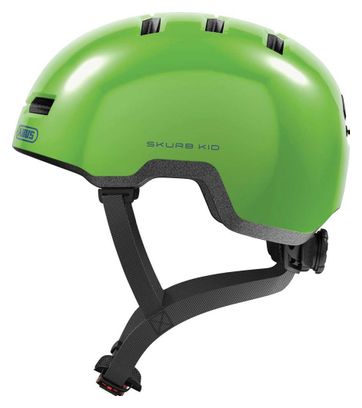 Casque Enfant Abus Skurb Kid Shiny Green / Vert