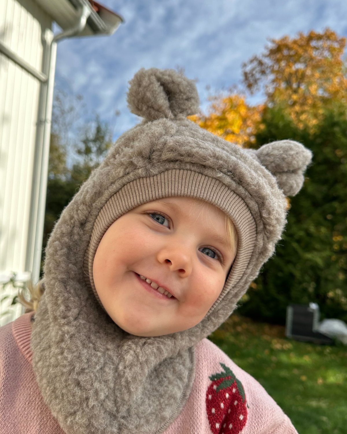 Balaclava Ull 2-Lags – Bamseører