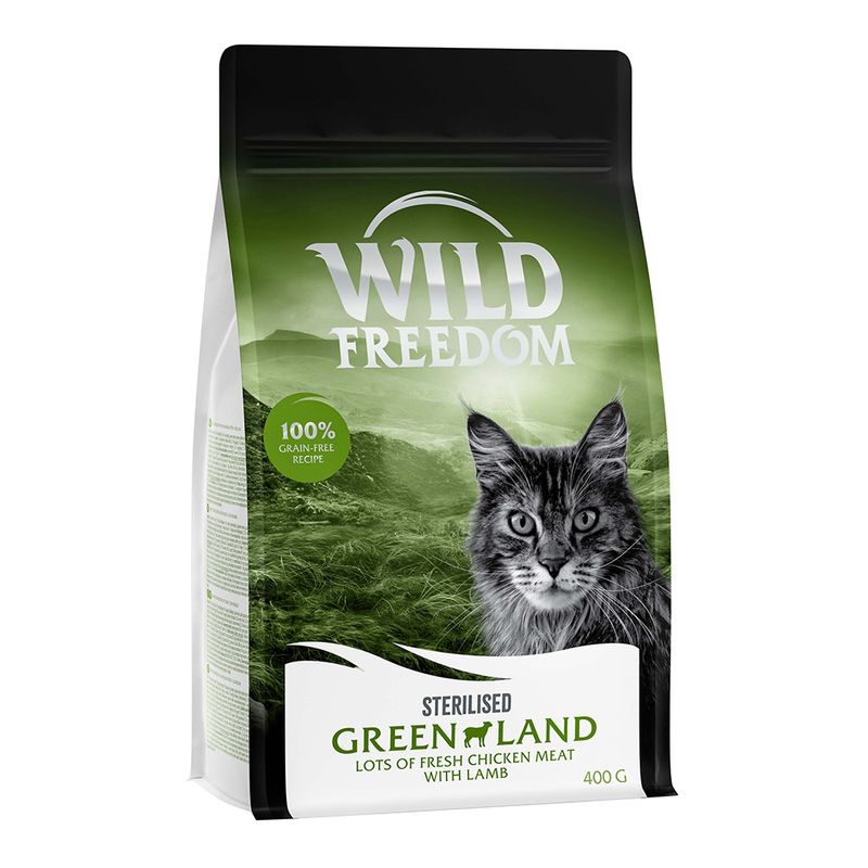 Wild Freedom Adult Green Lands Sterilised, agneau - sans céréales
