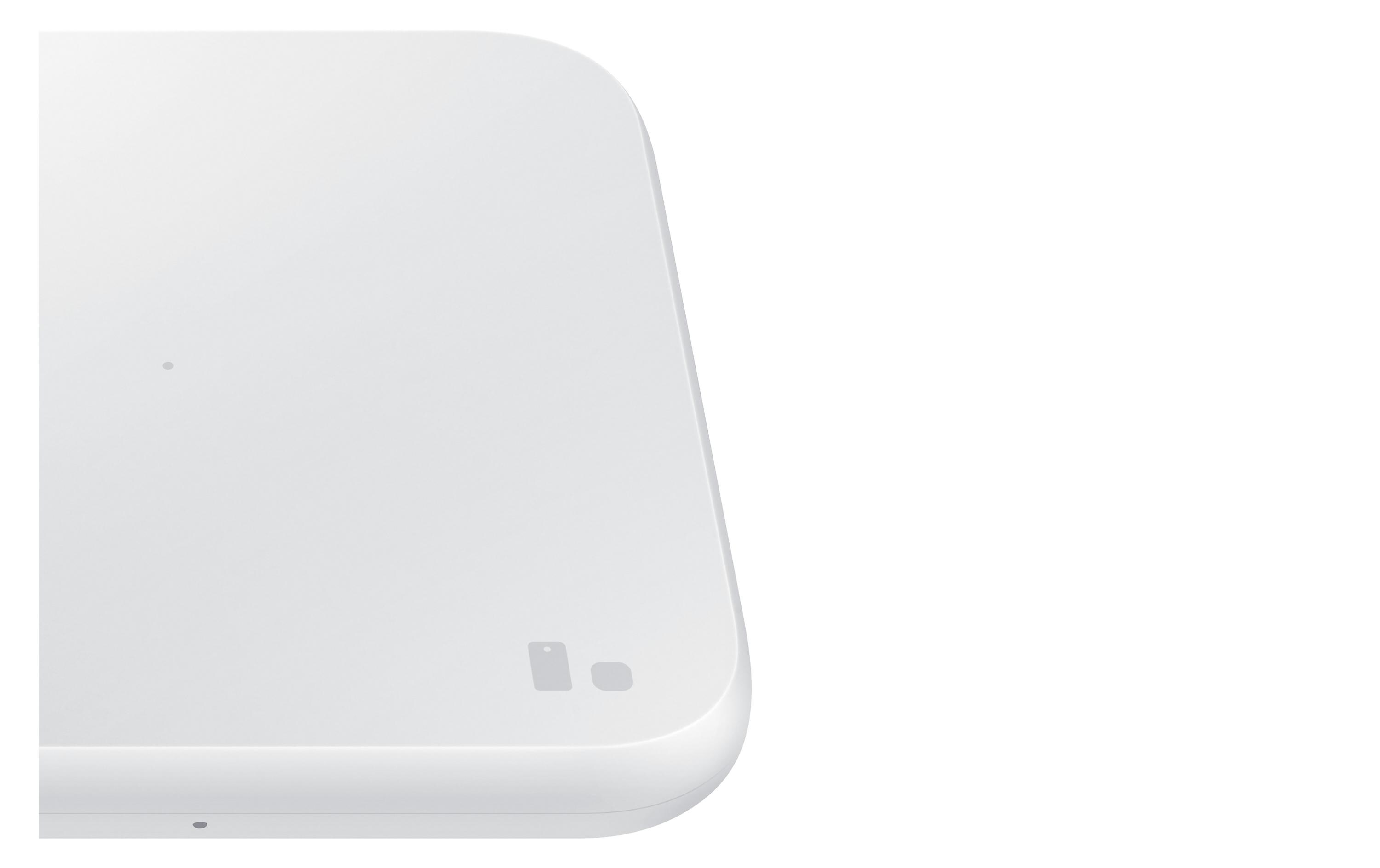 Wireless Charger Pad EP-P1300 WeissInduktives Ladepad für kompatible Smartphones und Galaxy Buds