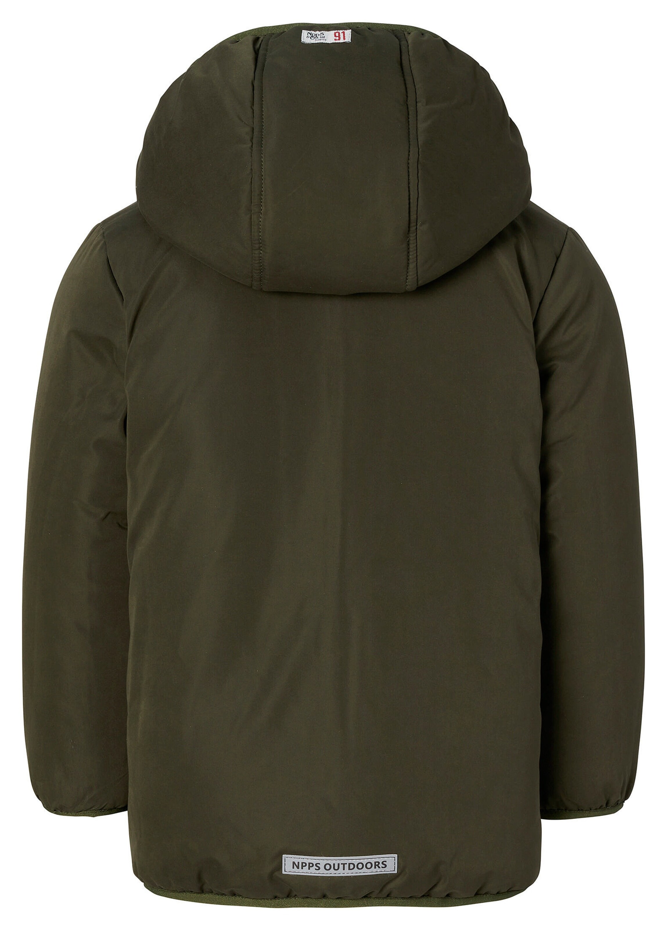 NOPPIES KIDS Winter jacke Hoyos - Reversible Forest Night
