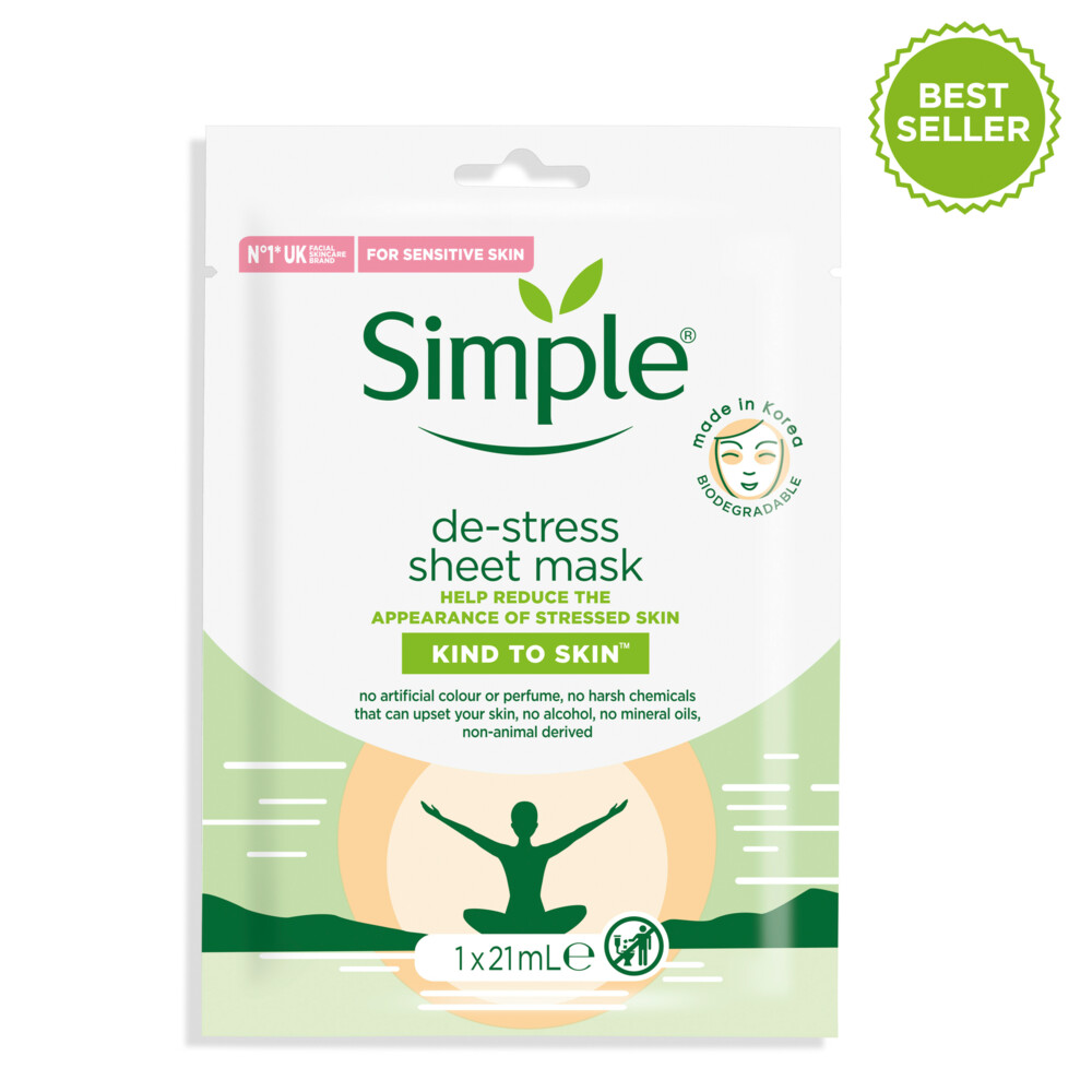 Simple Gezichtsmasker De-Stress
