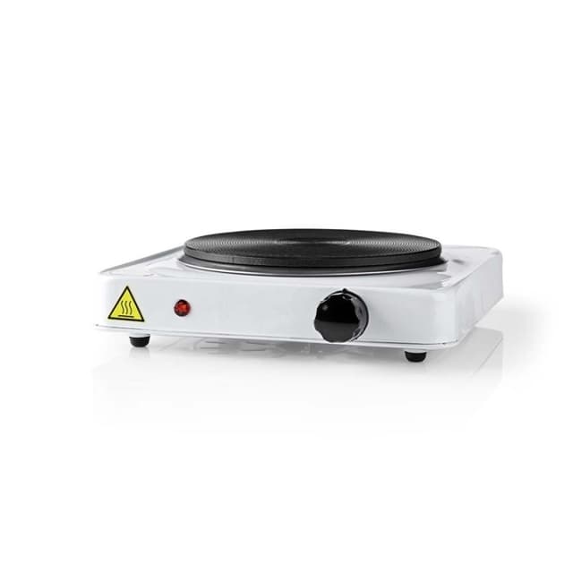 Nedis Elektrisk Kogeplade | Kogeplader: 1 | 1500 W | Overophedningsbeskyttelse | Hvid