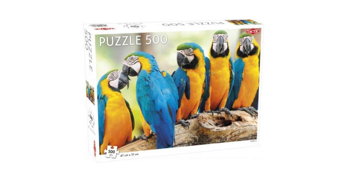 TacticPuzzel Animal: Parrots  (500 stukjes)