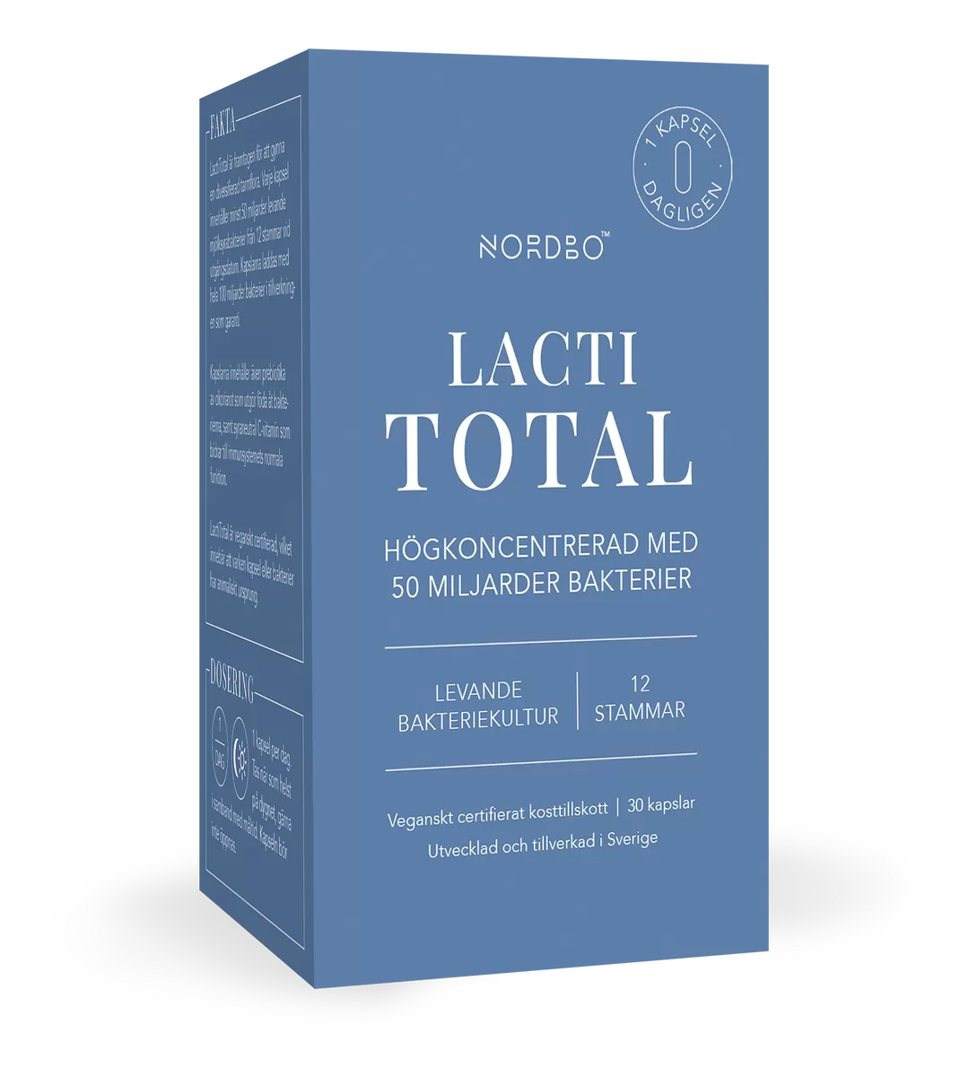 Nordbo Lacti Total - 30 kaps.