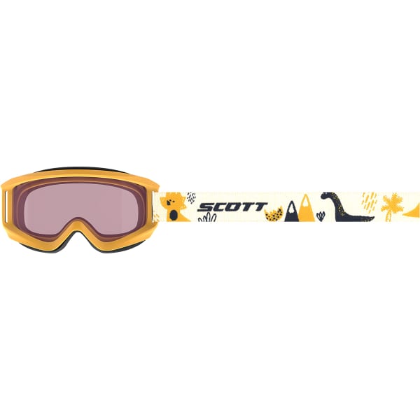 Masque de ski SCOTT JR AGENT YELLOW/WHITE / ENHANCER