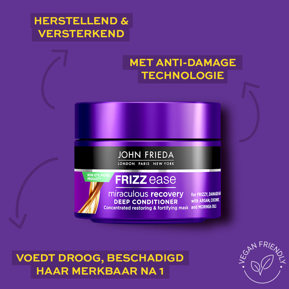 John Frieda Frizz Ease Miraculous Recovery Haarmasker250 ml