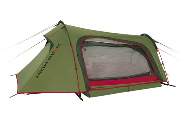 High Peak Sparrow, Camping, Hård ramme, Tunneltelt, 2 person(er), Teltlærred