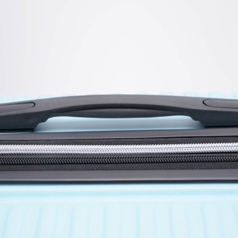 Lot de 3 valises rigides 329 Extensibles 55, 66 et 76 cm Bleu ciel