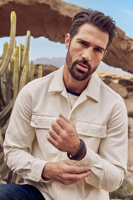 Hemd, Overshirt, Langarm, Kentkragen, Modern Fit