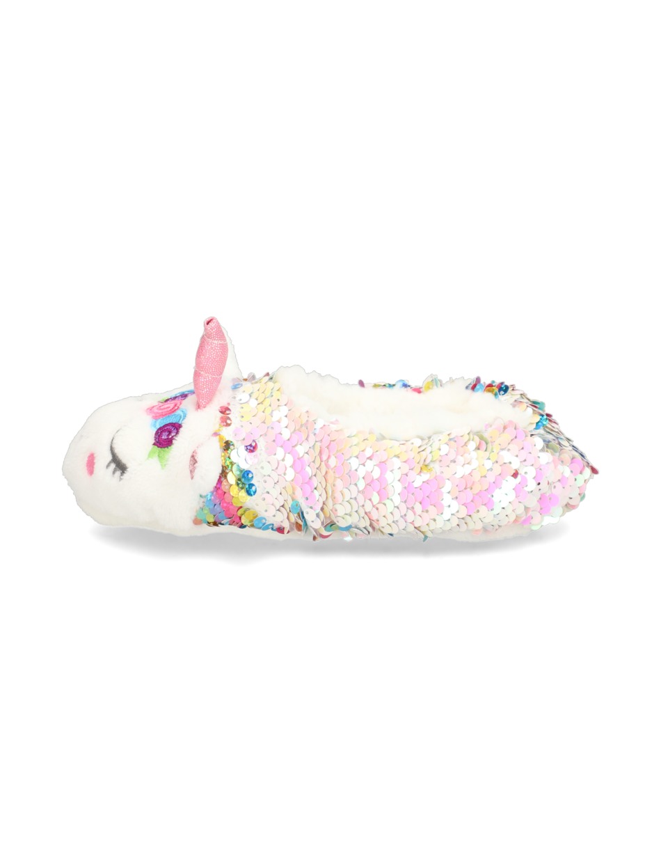 COSY FURRY SLIPPER 1P