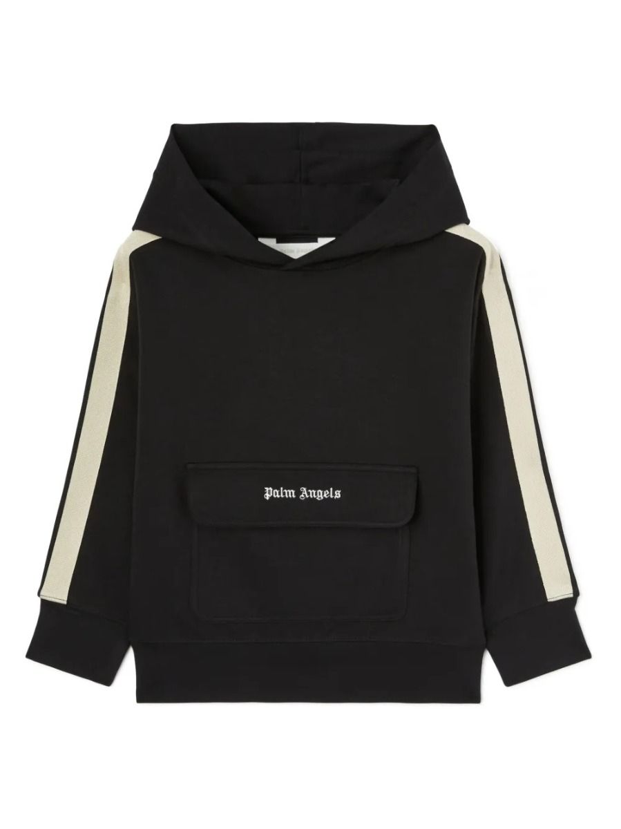Palm Angels New Track Pocket Hoodie