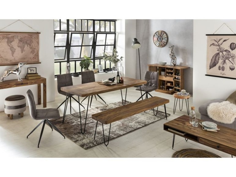 Eettafel, 160 / 200 x 80 cm