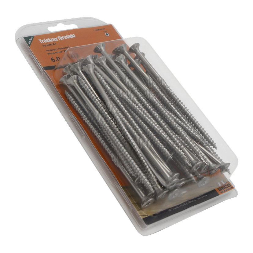 Treskruer 50-pk 6x140 mm