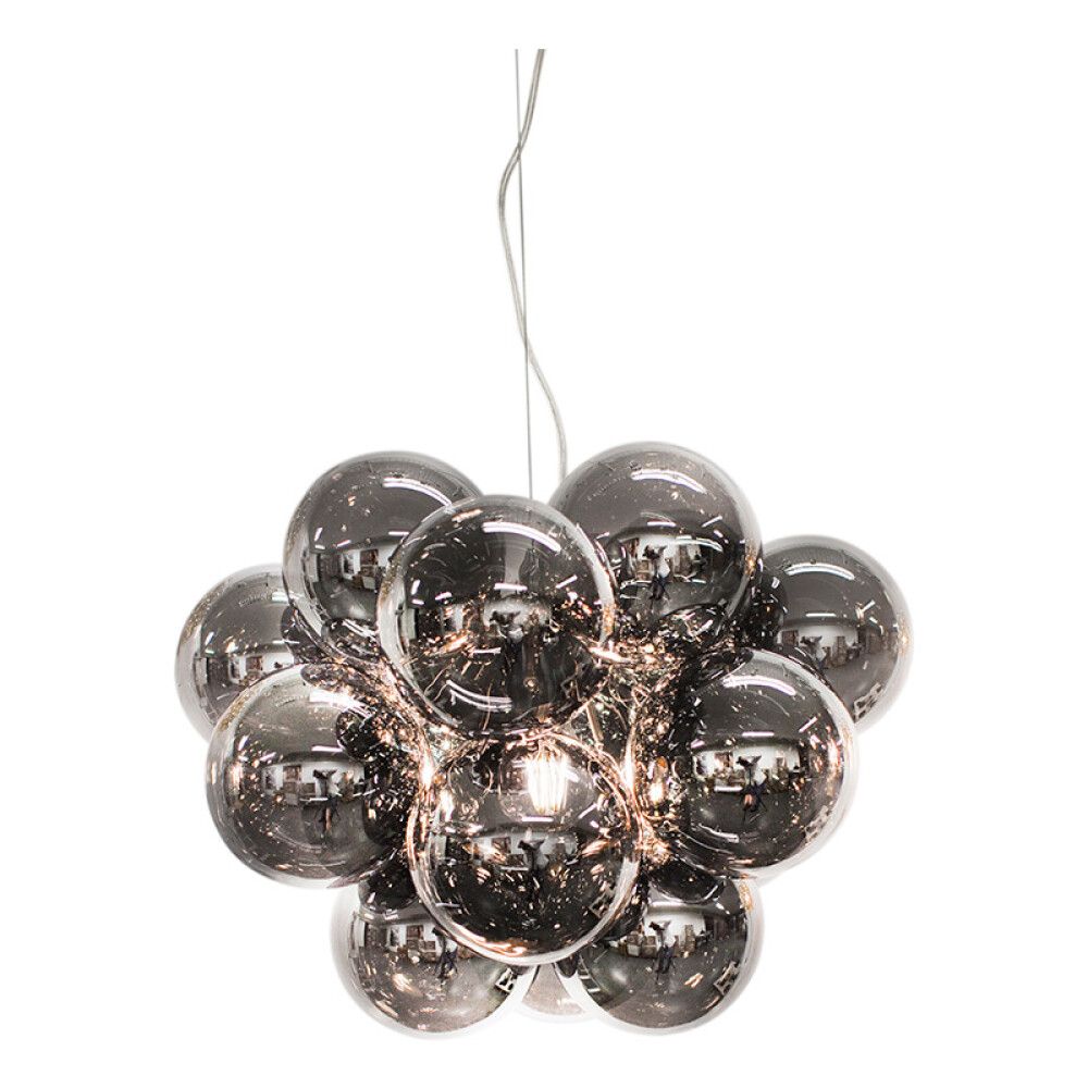 TAKLAMPE BY RYDENS LUSTER RØYKFARGET