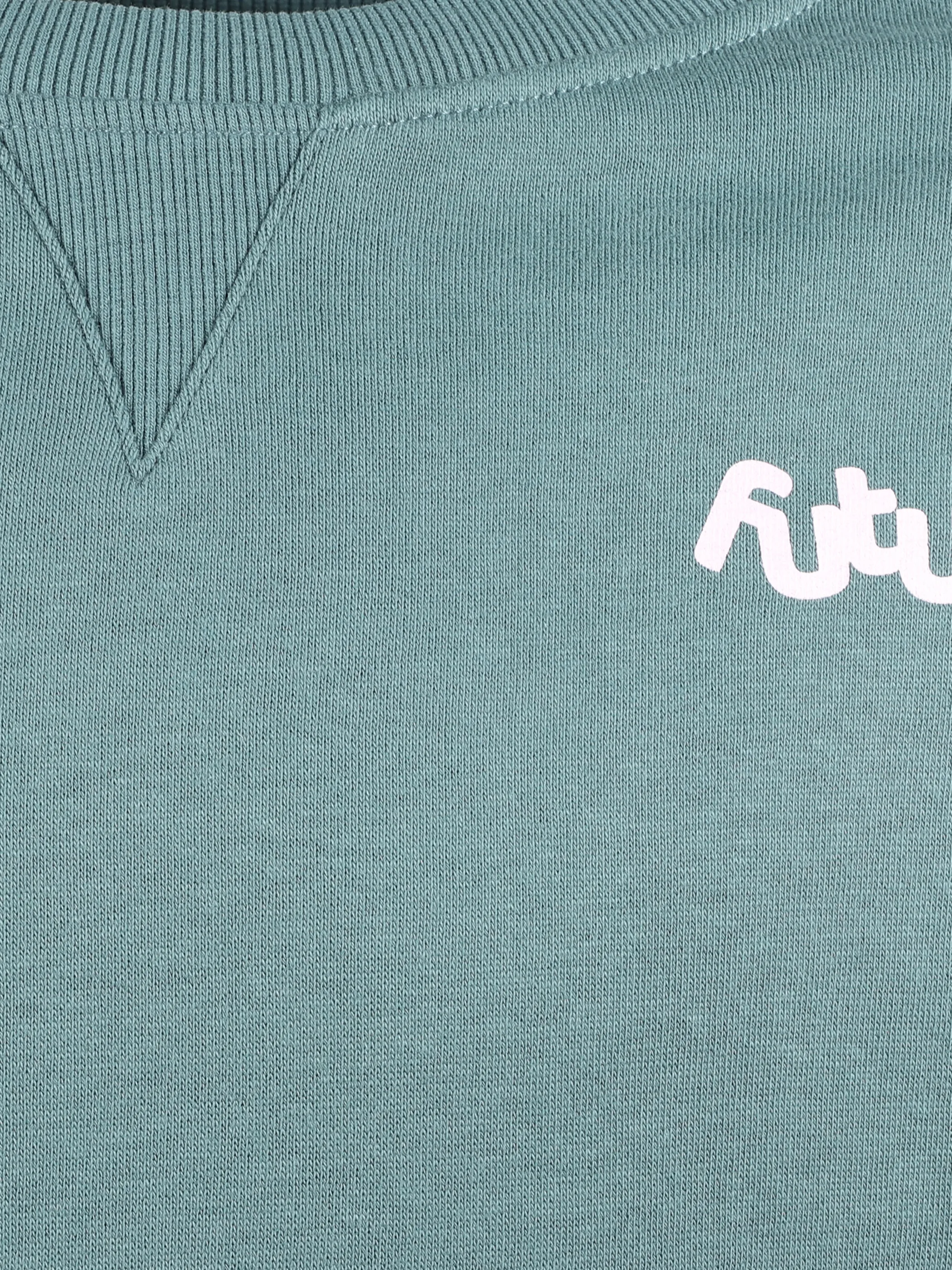 Mädchen Sweatshirt mit kleinem Print