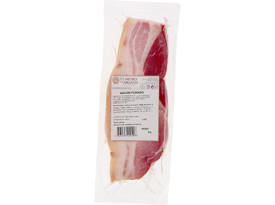 BACON FUMEIRO DE ARGANIL FUMADO TRADICIONAL 280G