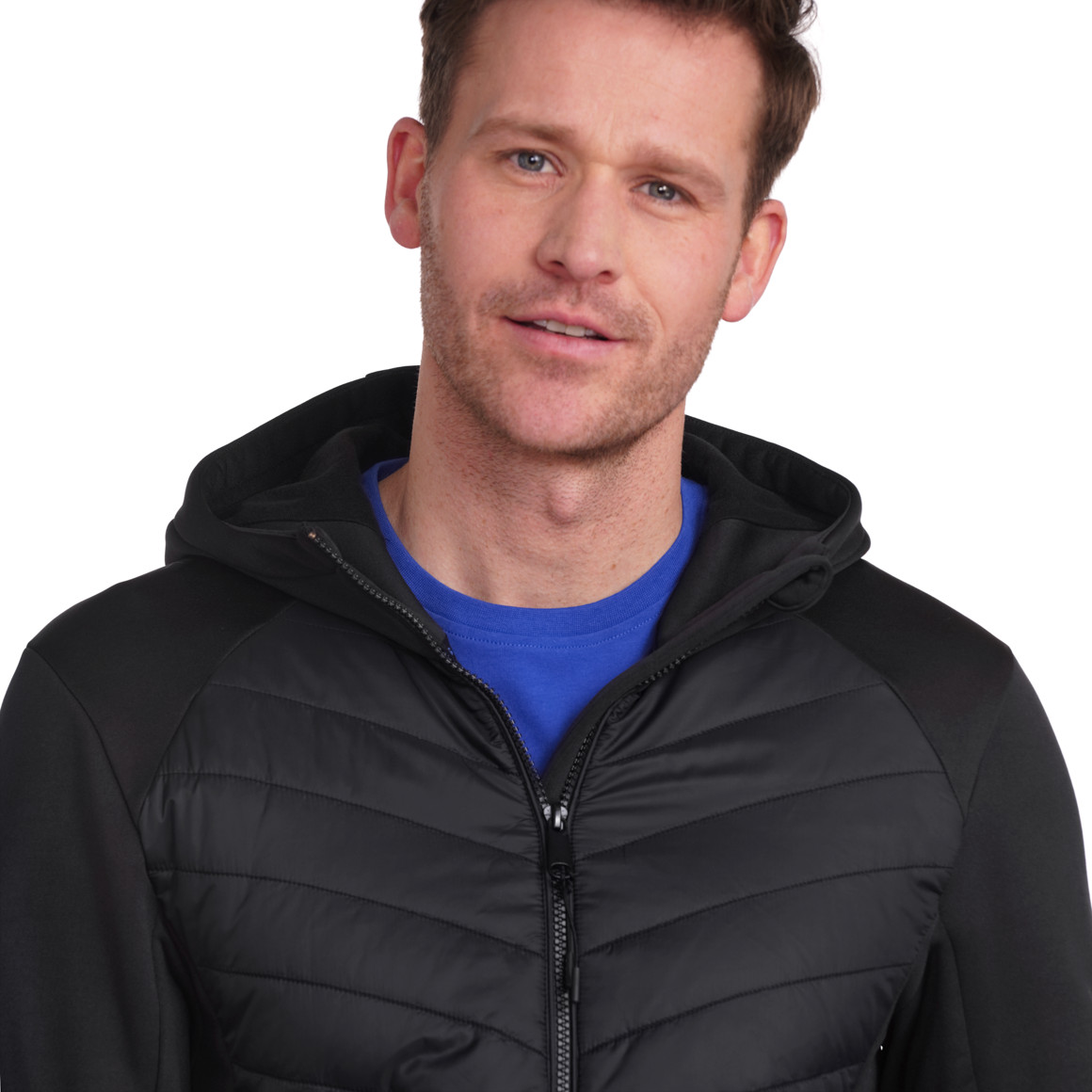 VanVaan Herren Sport-Jacke mit Fleece-Innenseite schwarz