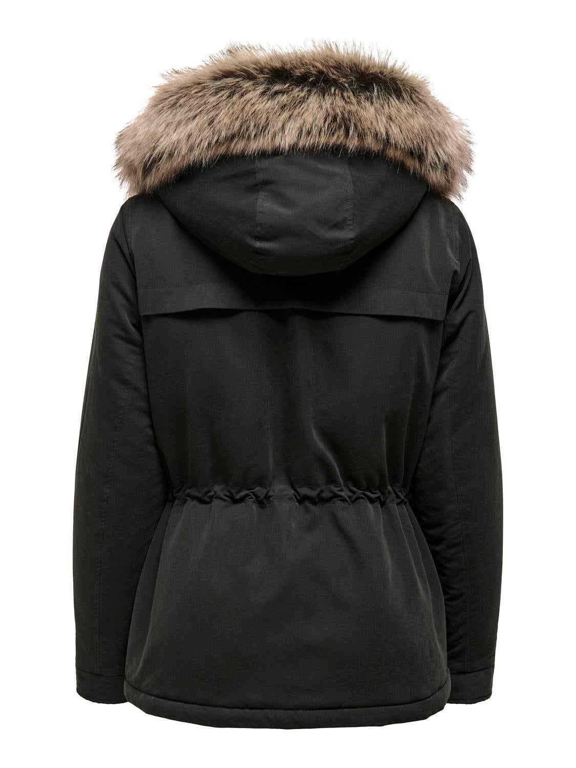ONLNEWSTARLINE Langer Parka Black
