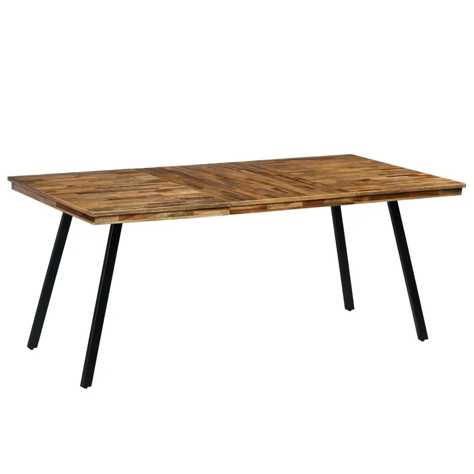 vidaXL - Eettafel - Bruin - Hout