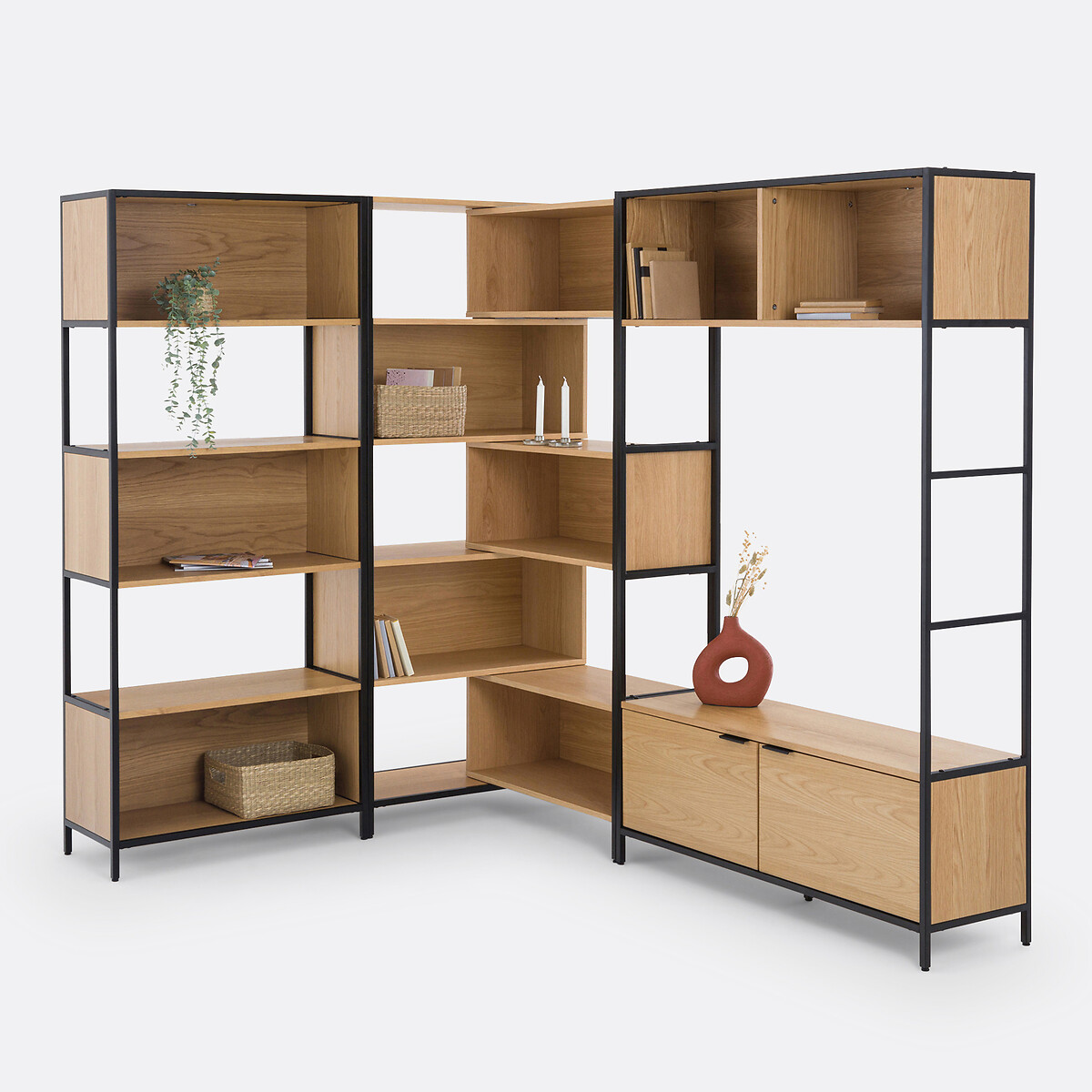 LA REDOUTE INTERIEURS<br>Etagere modular e expansível, Volga