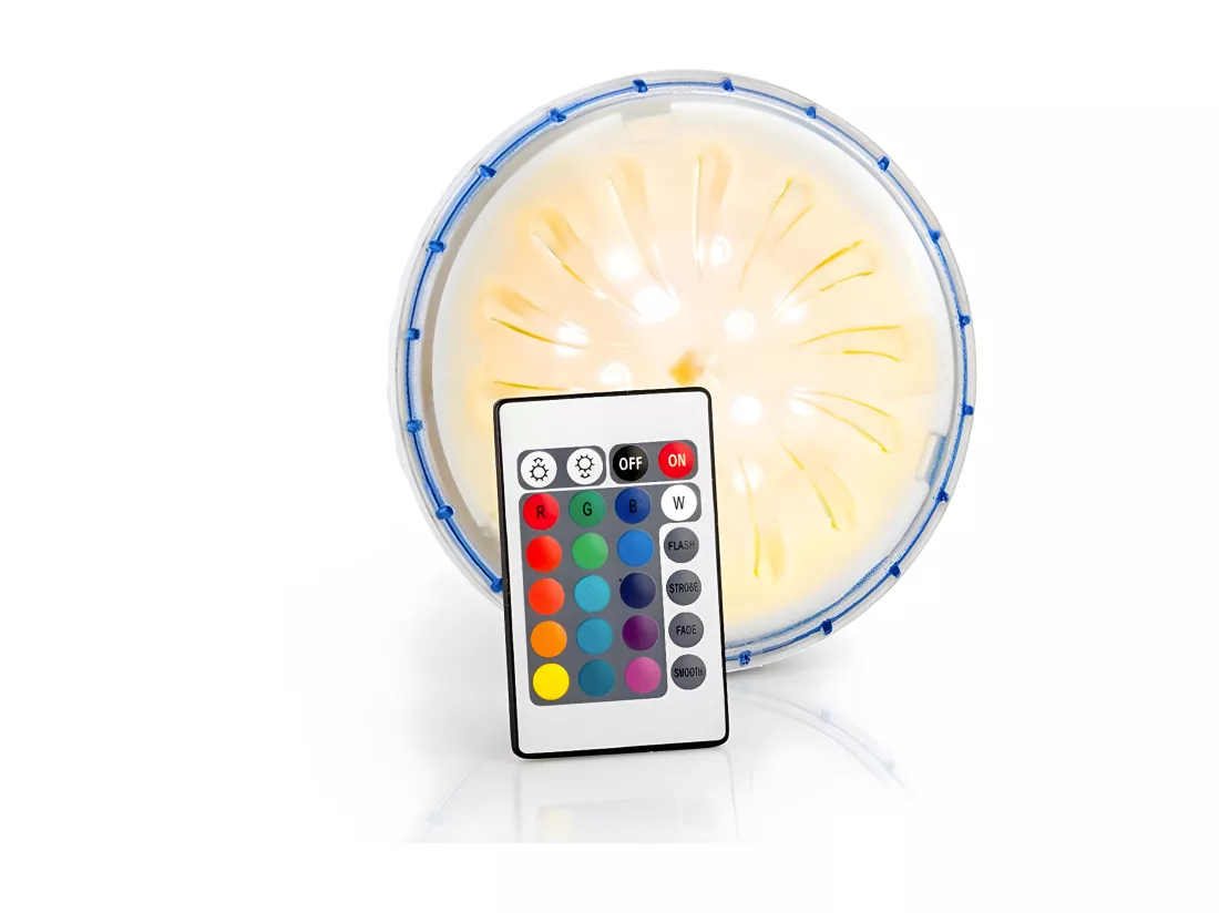 Projecteur LED couleurs pour piscine acier hors-sol - Gré