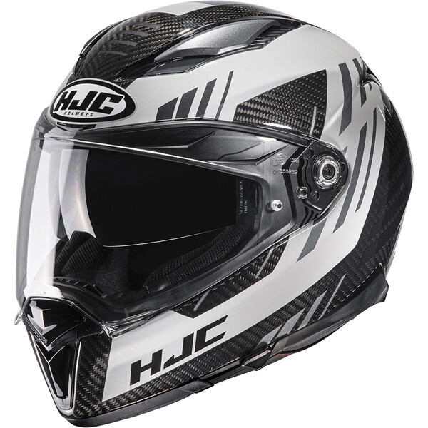 HJC - Casque F70 Carbon Kesta MC5 / Carbone / Blanc
