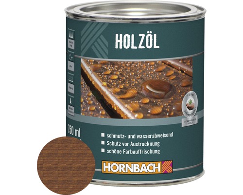 HORNBACH Bangkirai houtolie 750 ml