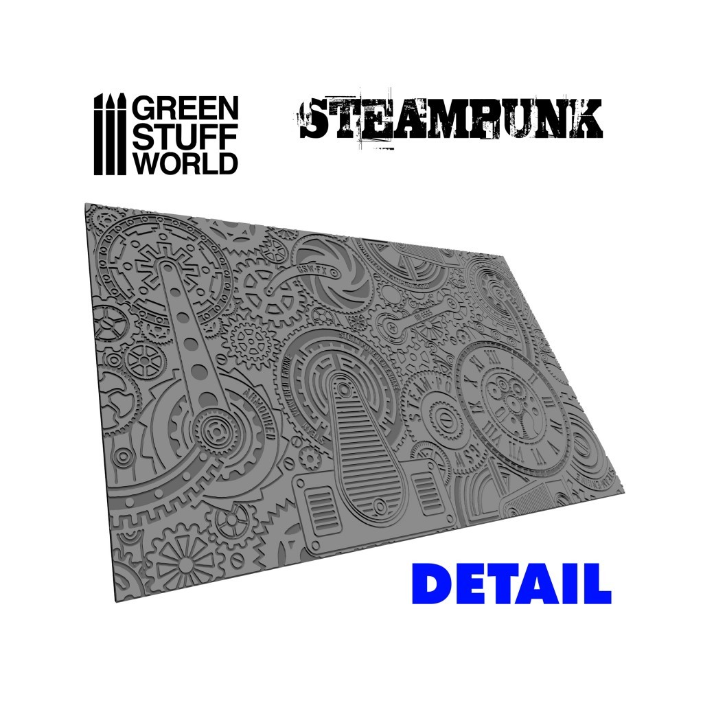 Rouleau texturé - Steampunk
