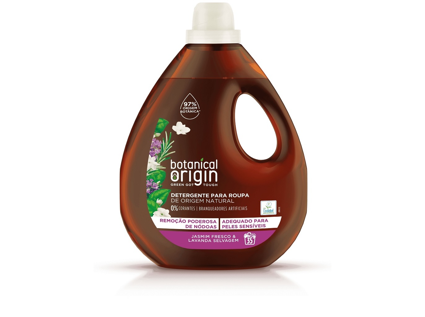 Detergente Roupa Líquido Lavanda Botanical Origin 35D