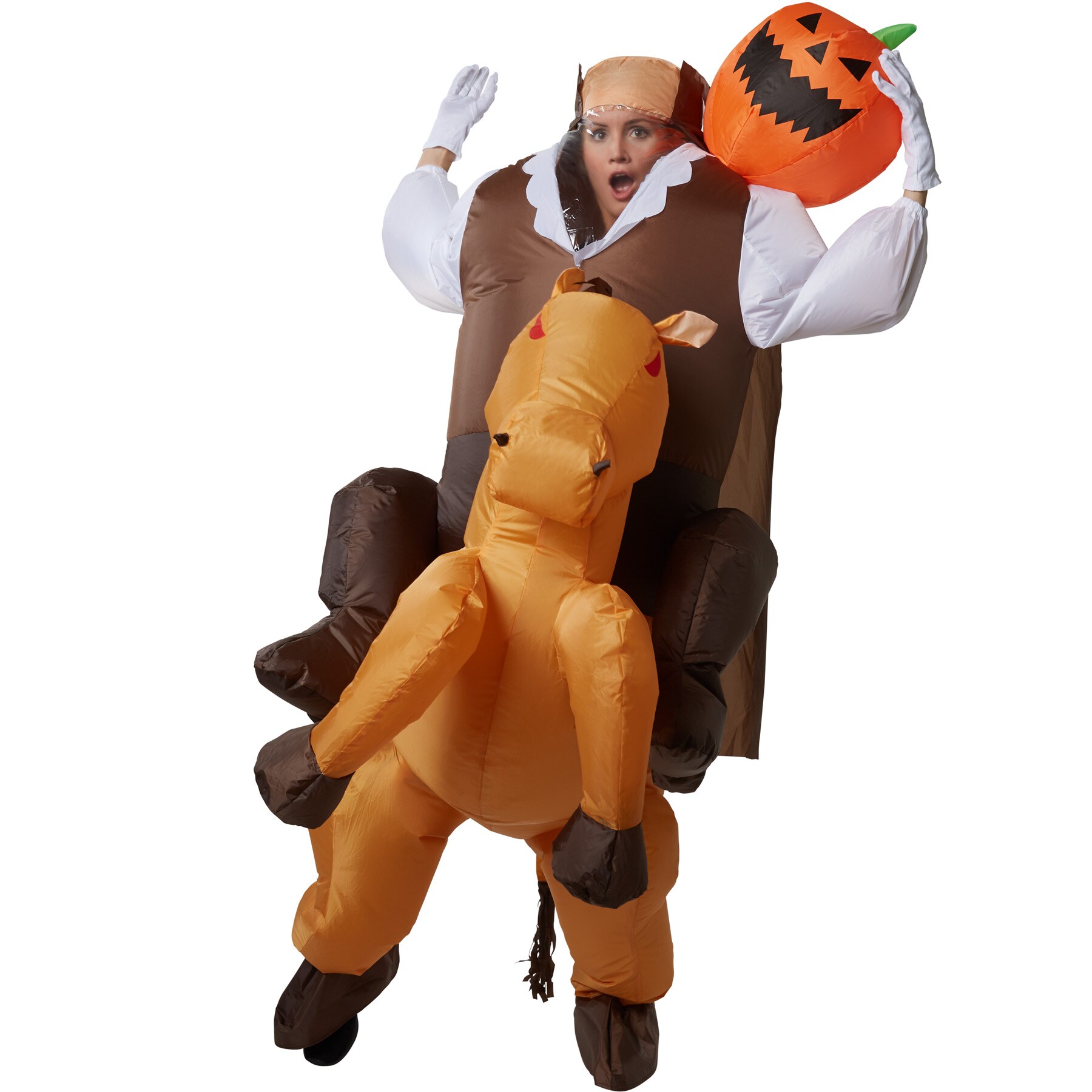 tectake® Aufsitzkostüm Kopfloser Reiter
