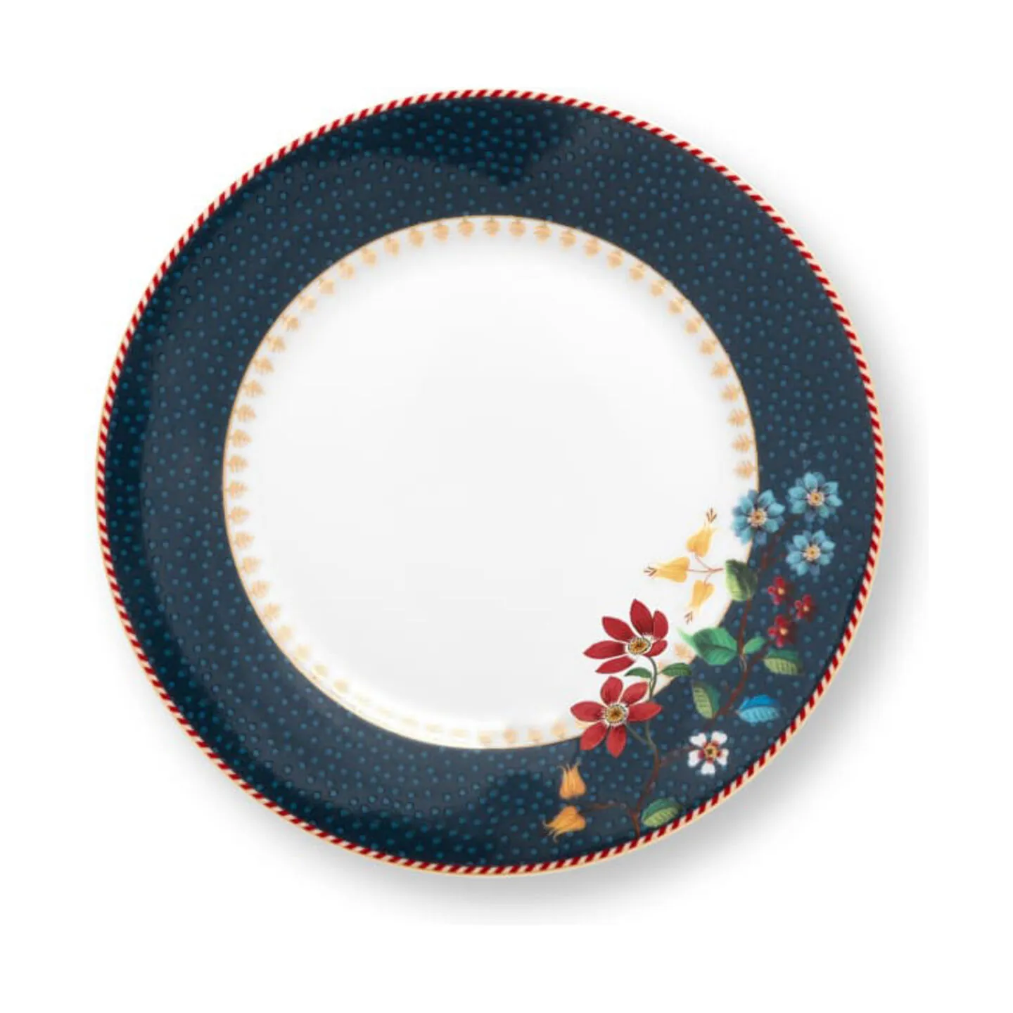 PIP Studio Berry Blue Tallerken