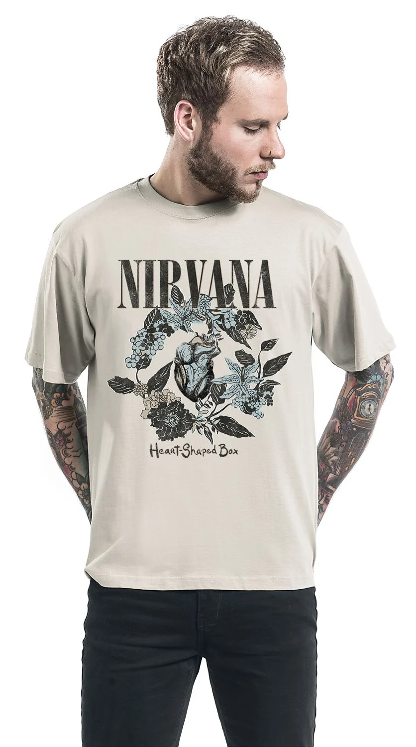 Heart Shape Box | Nirvana T-Shirt Manches courtes