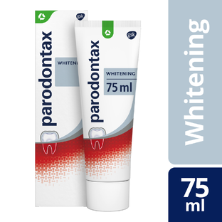 Parodontax Whitening Tandpasta - dagelijkse tandpasta tegen bloedend tandvlees 75ML