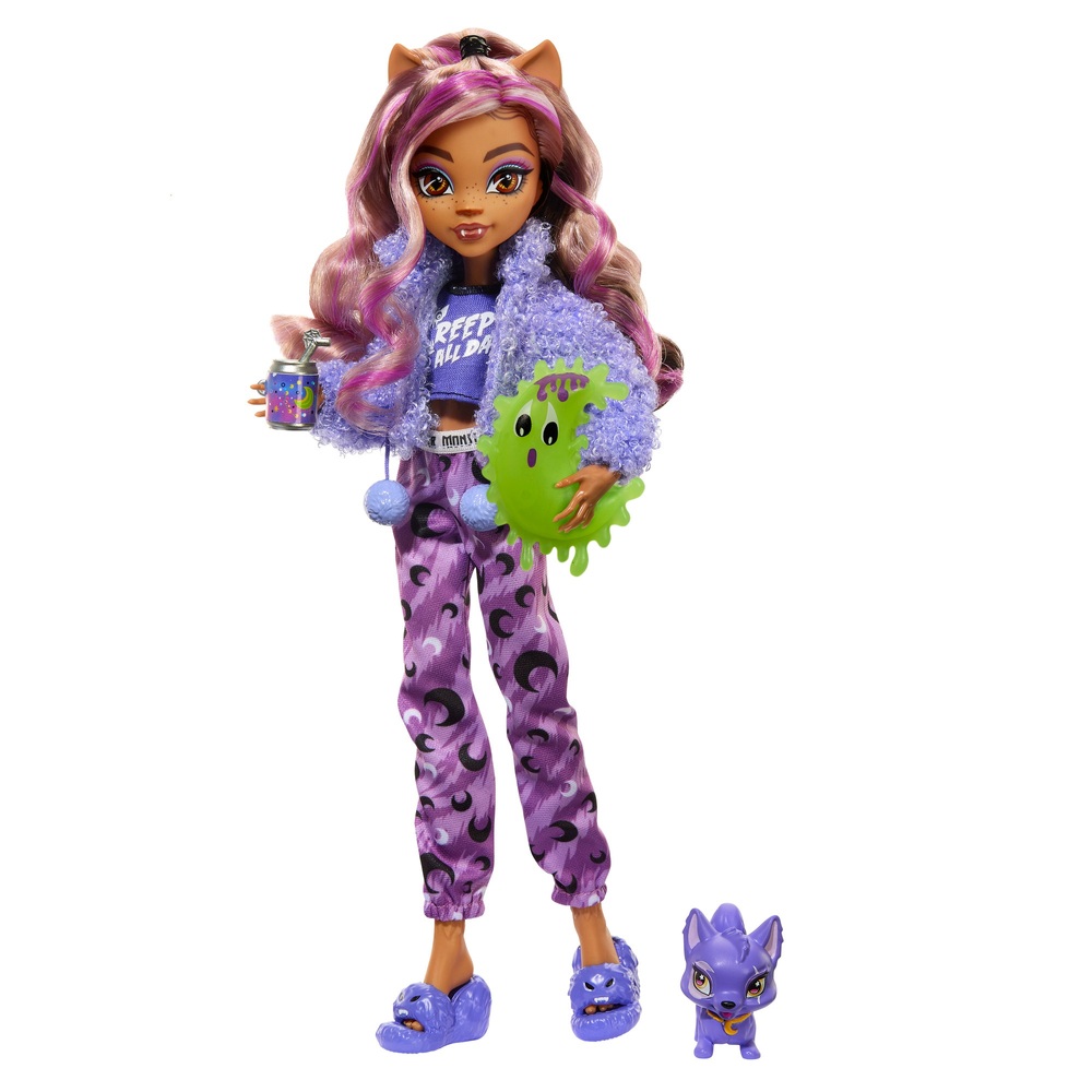 Monster High Creepover Party Clawdeen Puppe