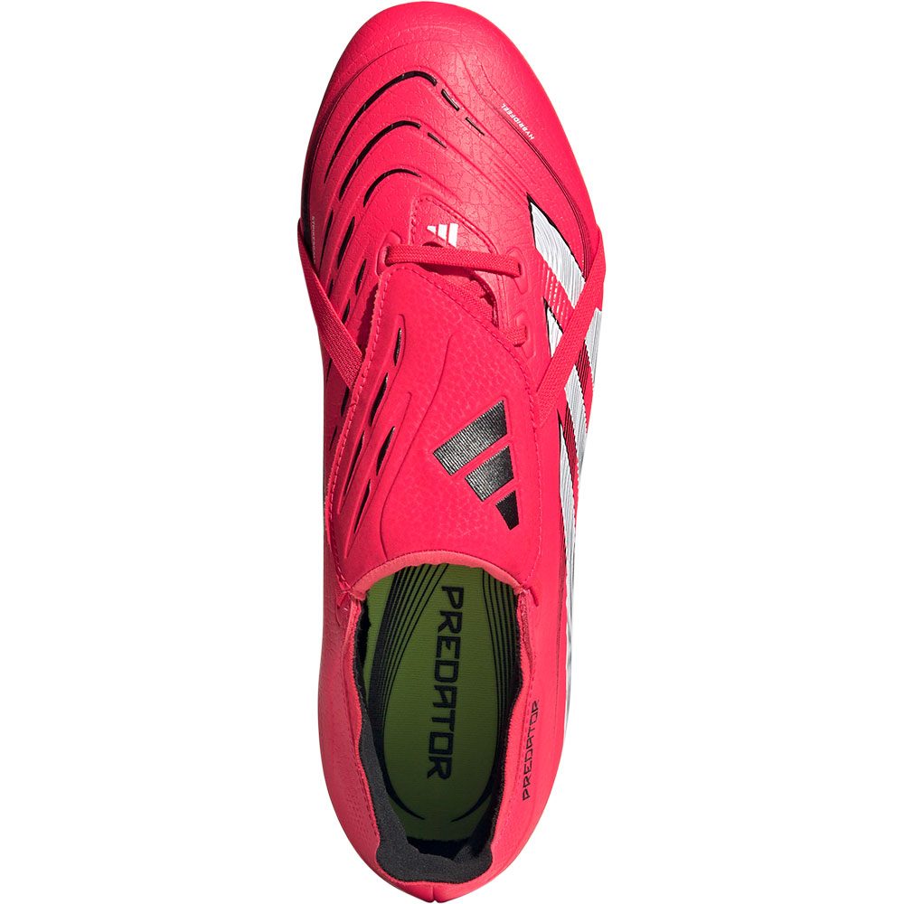 adidas Predator League Fold-Over Tongue FG/MG Fußballschuh lucid red