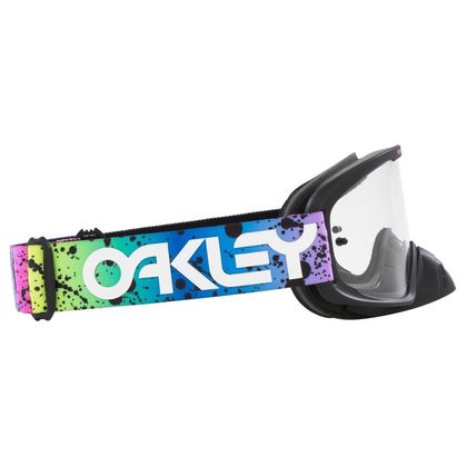 Masque cross Oakley O FRAME 2.0 BLACK SPLATTER CLAIR 2023 - Noir