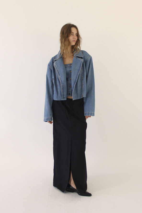 Designers Remix Miles Biker Jacket Medium light denim